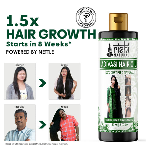 Rishi Natural Adivasi Hair Oil Main Image