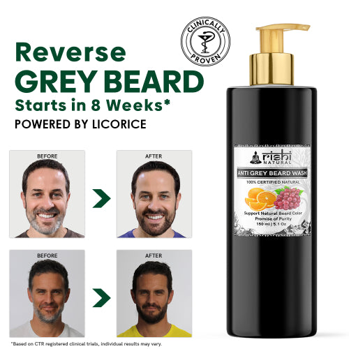 Rishi Natural Grey Beard Wash Main Image