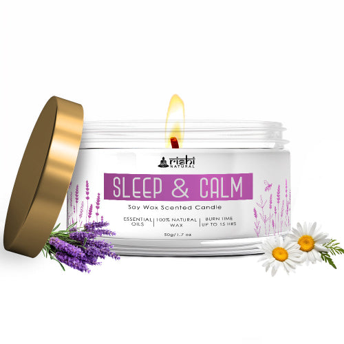 Rishi Natural Sleep and Calm Candle Main Image