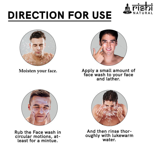 Rishi Natural Activated Charcoal Facewash How to use