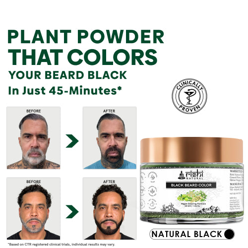Rishi Natural Black Beard Color Main Image