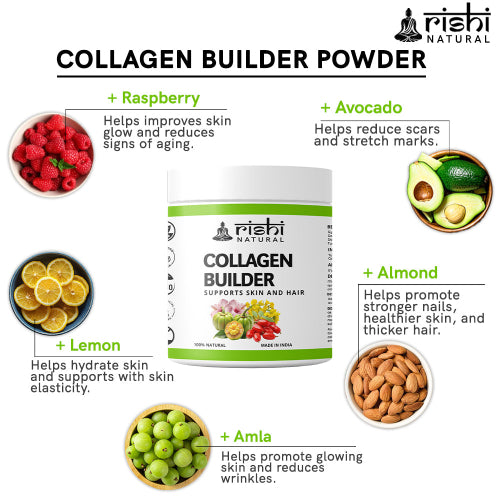 Rishi Natural Collagen Builder Powder Ingredients