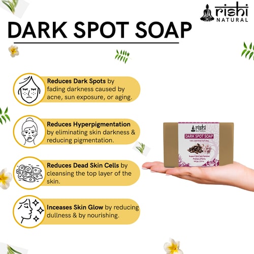 benefits of using Rishi natural best dark spot soap