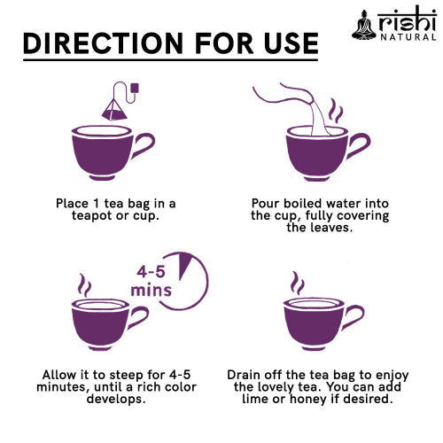 How to use Rishi Natural Facial Hair Tea
