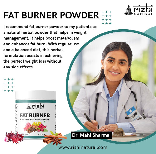 Rishi Natural Fat Burner Powder Doctor Recommends