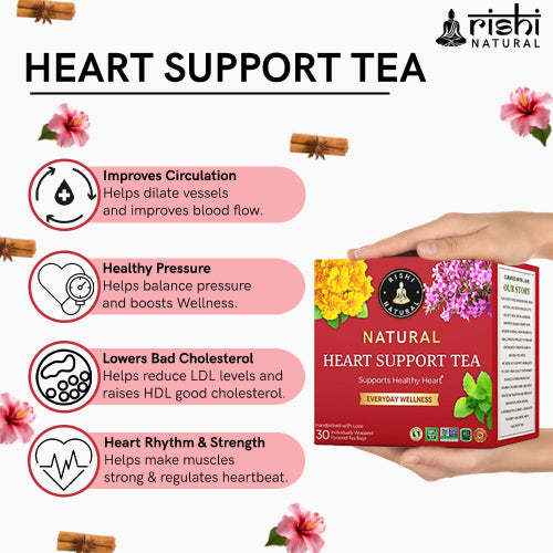 Rishi Natural Heart Support Tea Benefits
