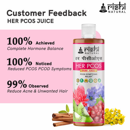 Rishi Natural Her PCOS Juice Customers Feedback