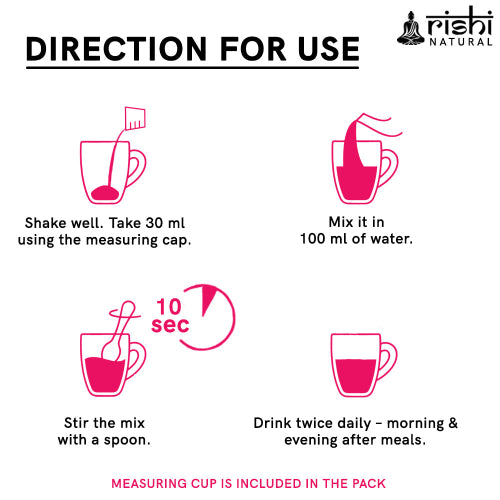 Rishi Natural Her PCOS Juice How to Use