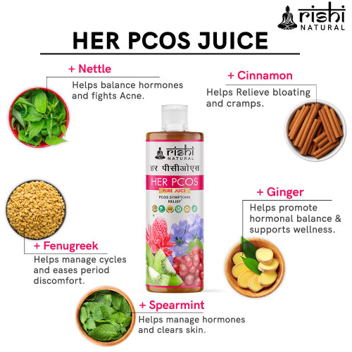 Rishi Natural Her PCOS Juice Ingredients