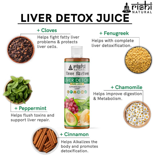 Rishi Natural Liver Detox Juice Ingredients