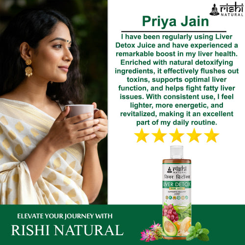 Rishi Natural Liver Detox Juice Customers Feedback