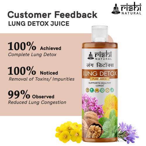 Rishi Natural Lung Detox Juice Customers Feedback