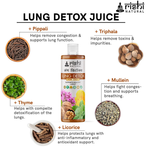 Rishi Natural Lung Detox Juice Ingredients