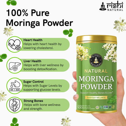 Rishi Natural Moringa Powder Benefits