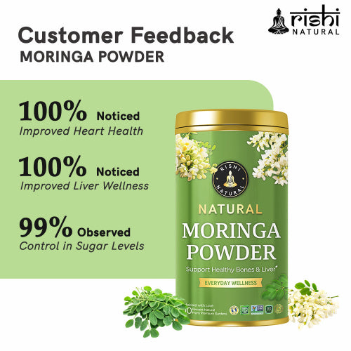 Customer feedback on Rishi Natural Moringa Powder