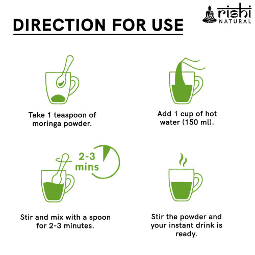 How to use Rishi Natural Moringa Powder
