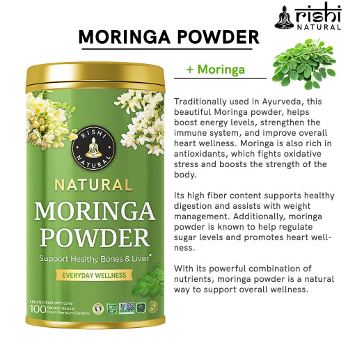 Rishi Natural Moringa Powder Description