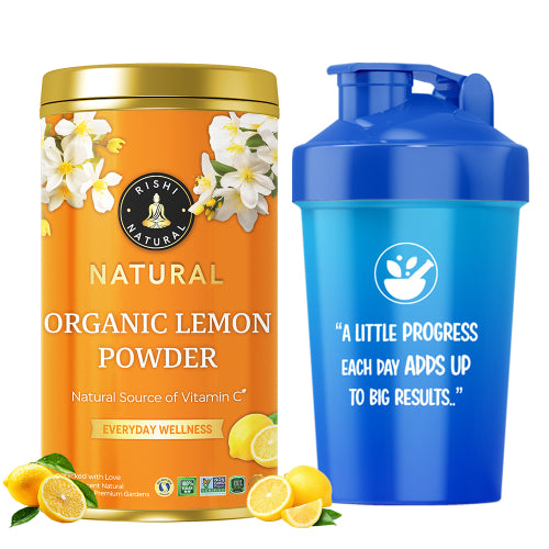Rishi Natural Lemon Powder with Shaker