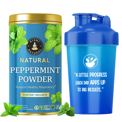 Rishi Natural Peppermint Powder with Shaker