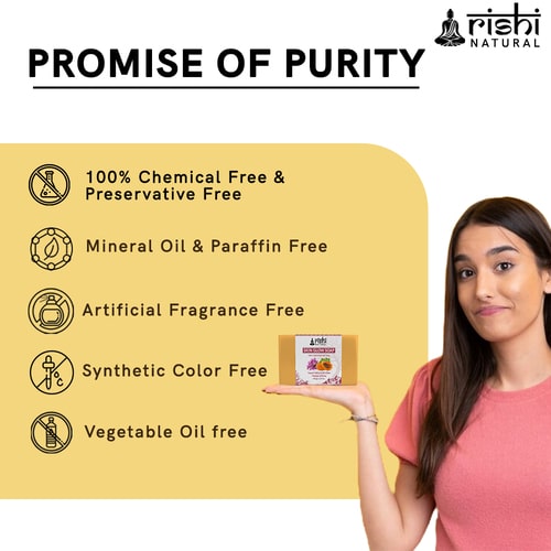 natural & Chemical free Rishinatural Skin Glow Soap