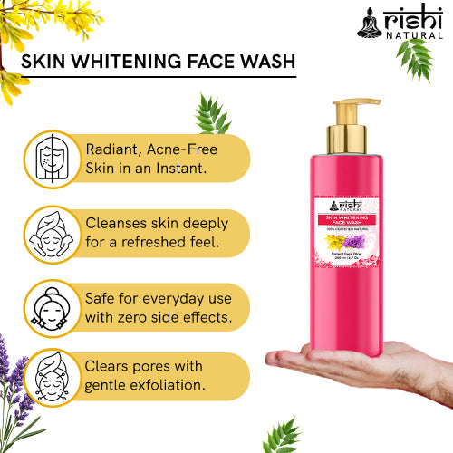 Rishi Natural Skin Whitening Face Wash Benefits