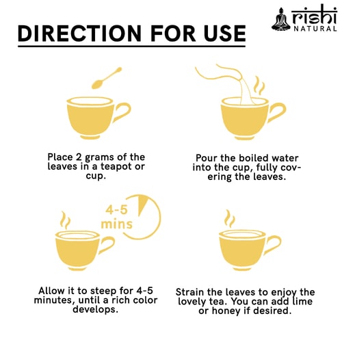 How to use Rishi natural Spearmint Tea