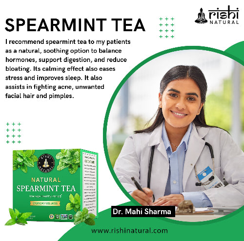 Rishi Natural Spearmint Tea Doctor Recommends