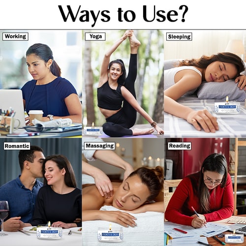 Rishi Natural Strength & Energy candle Ways to use