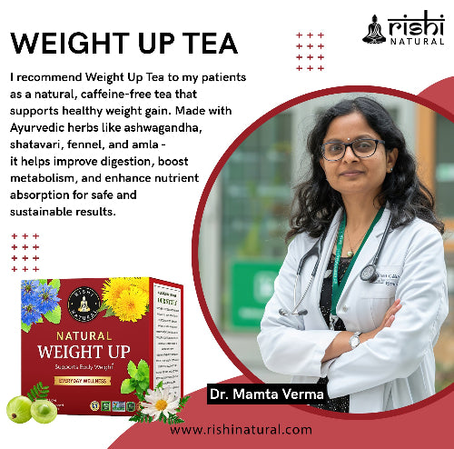 Dr. Suggesting Rishi Natural Weight Up Tea