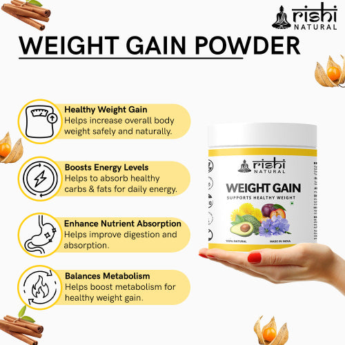 Rishi Natural Weight Gain Powder Benefits
