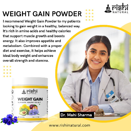 Rishi Natural Weight Gain Powder Doctor Recommends