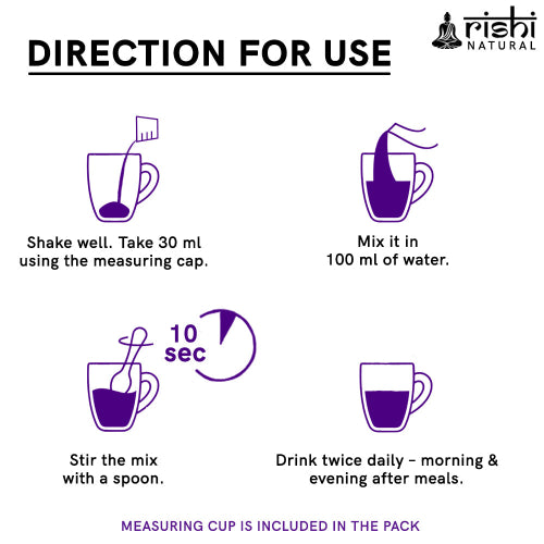 Rishi Natural Wild Karela Neem Jamun Juice How to Use